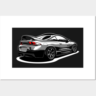 Eclipse gsx jdm Posters and Art